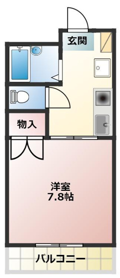 【間取り】 | コーポラスかもめ