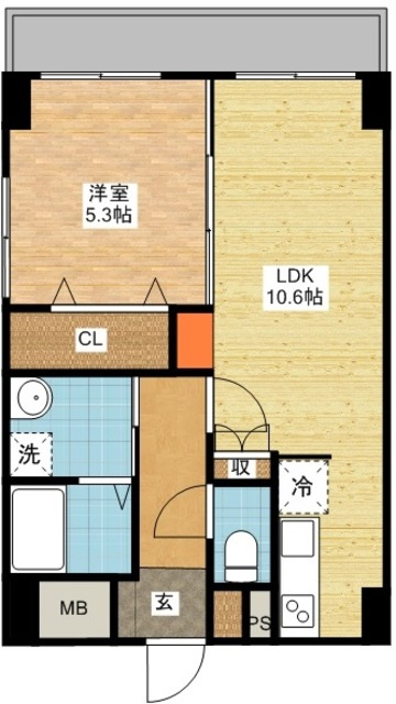 ハイ夢滑石の間取り|※現況を優先します※