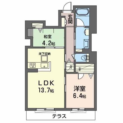 【間取り】 | シャーメゾンリーゾス