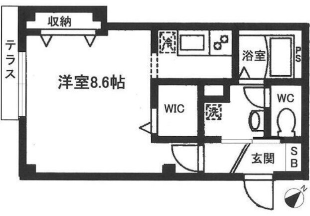 【間取り】 | ロジュマンN荻窪