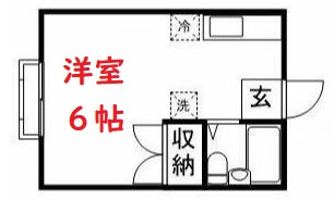 【間取り】 | コートヴィレッジ | お部屋の間取り図です。