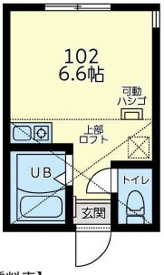 ユナイト戸塚アルベルティーの間取り