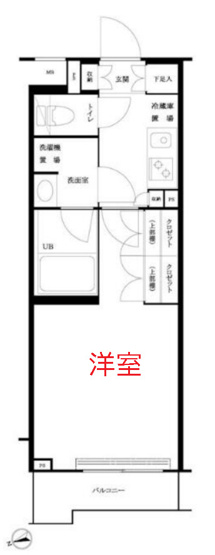 【間取り】 | ルーブル大森西