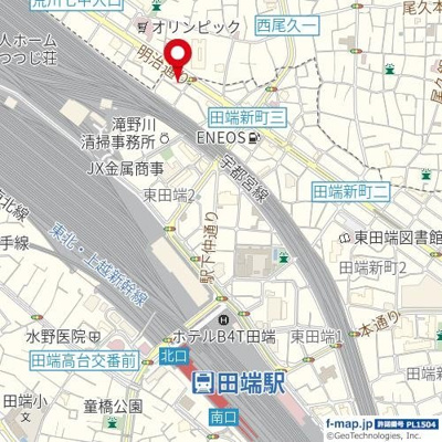 【地図】 | ニューファミール田端