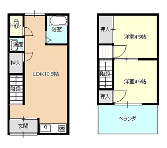 【間取り】 | タケダハイツ