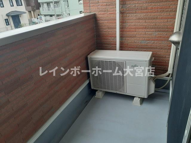 ラフレシール桜　のバルコニー