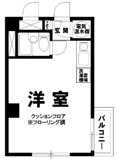 ライオンズマンション目黒第三の間取り|間取りです。