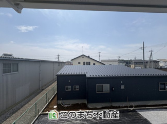 【展望】 | ワイウッドコート古河市女沼　第2期　 | 2階バルコニーからの眺めです☆