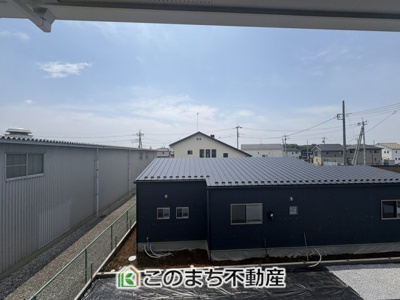 【展望】 | ワイウッドコート古河市女沼　第2期　 | 2階バルコニーからの眺めです☆