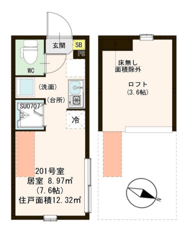 【間取り】 | USTAR ESTATE東十条