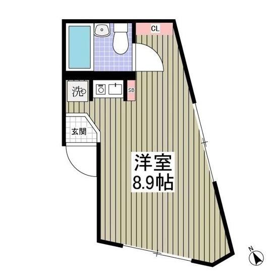 【間取り】 | エスパシオ品川大井