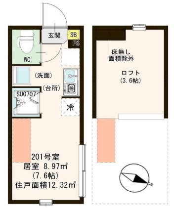 【間取り】 | USTAR ESTATE東十条