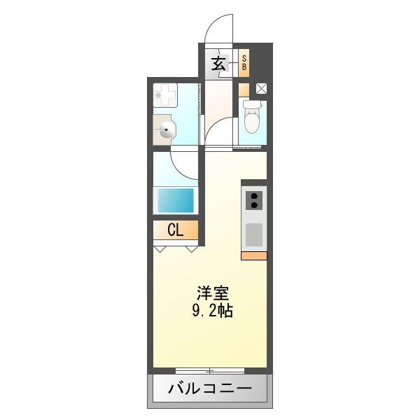 アーバネス淀川の間取り