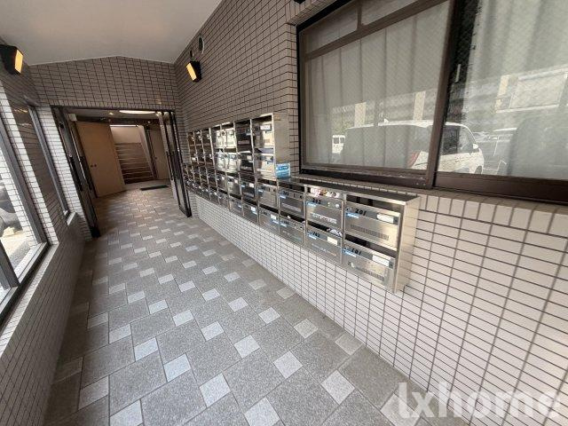 穂積マンションのロビー