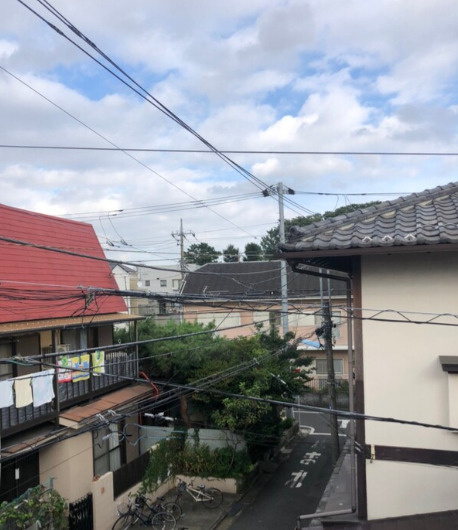 杉並区堀ノ内３丁目のアパートの展望