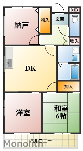 フレンテ大宮の間取り