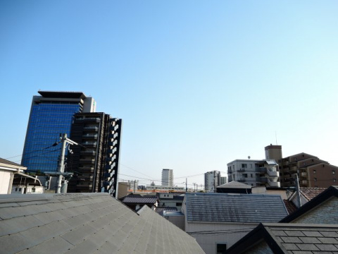上田辺町貸家の展望