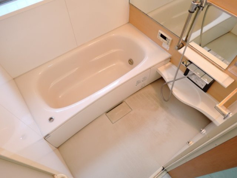 上田辺町貸家の浴室