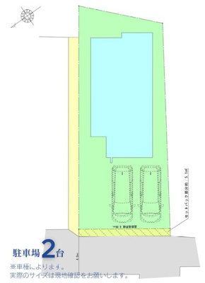 【区画図】 | 藤沢市鵠沼海岸3丁目 新築戸建 全1棟