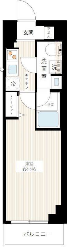 パティーナ東武練馬の間取り