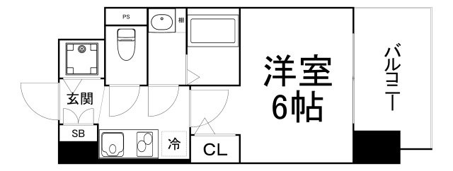 【間取り】 | エスリード大阪梅田リュクス