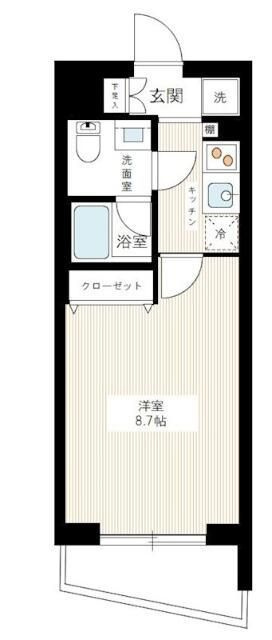 ＡＺＥＳＴ新桜台の間取り