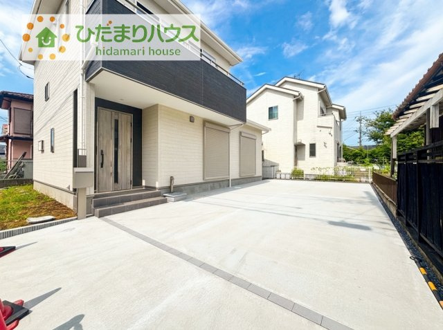【駐車場】 | つくばみらい市伊奈東　新築戸建 | マイホームなら駐車場代がかかりません！しかも、自宅の駐車場で洗車ができます！今までコイン洗車に行っていた手間も省けて、節約にもつながります(^^♪