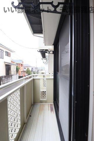 メゾンクレール　参番館のバルコニー|バルコニーからの眺めを楽しみながら食事をしませんか