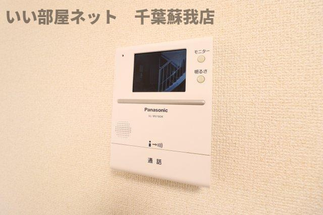 メゾンクレール　参番館のセキュリティ|TVモニターホン付きでセキュリティ面も安心！