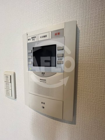 レオンコンフォート南堀江のセキュリティ|レオンコンフォート南堀江　テレビ付きモニターホン