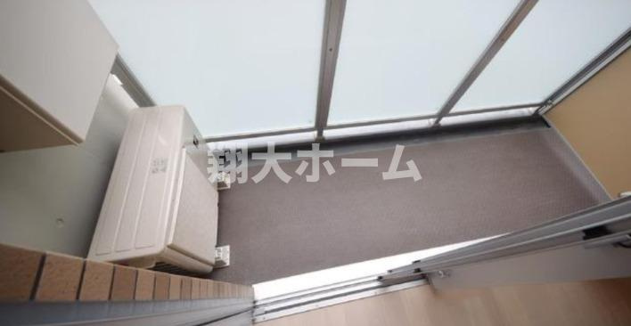 プライムコート上野のバルコニー
