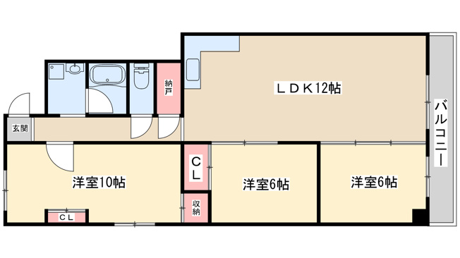 【間取り】 | メゾン第2新大阪