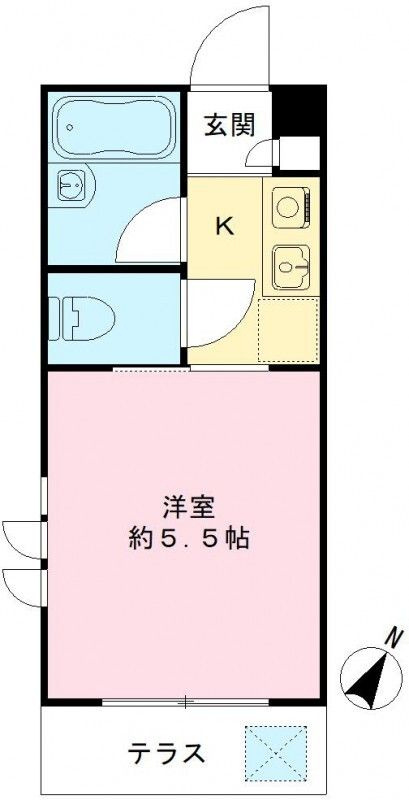 ライフ大勝Ⅲの間取り