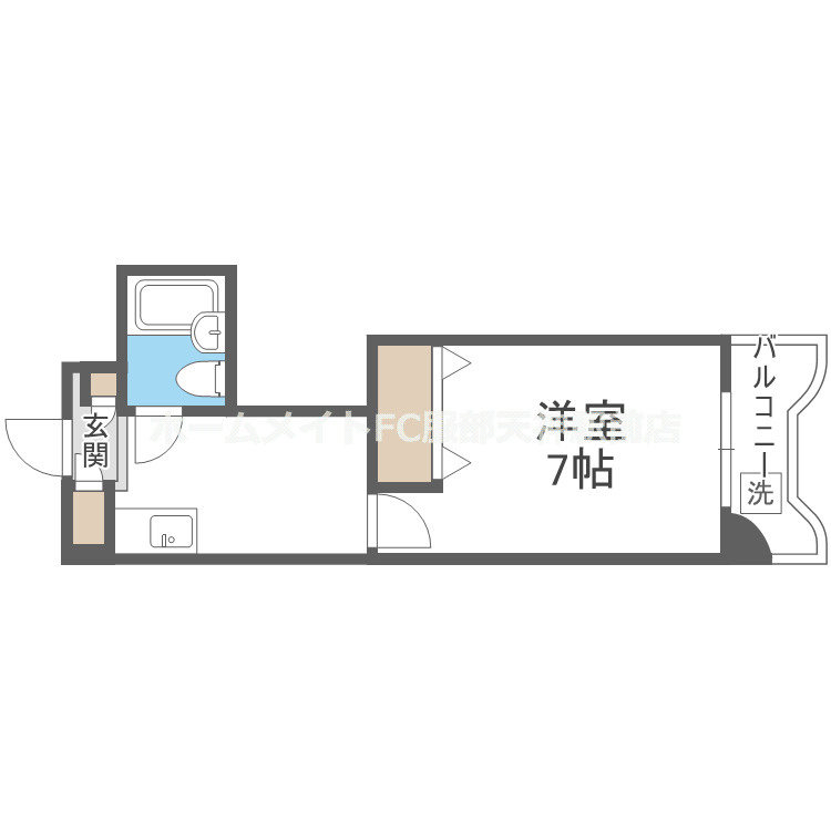 メゾン豊中パート16の間取り
