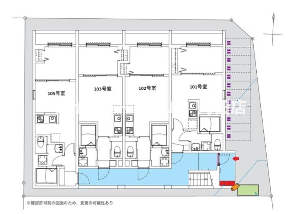 robot home 大和市中央※初期費用分割あと払いサービス利用可能物件のその他共用部分
