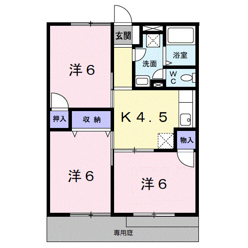 【間取り】 | タウニィ２１　Ⅱ