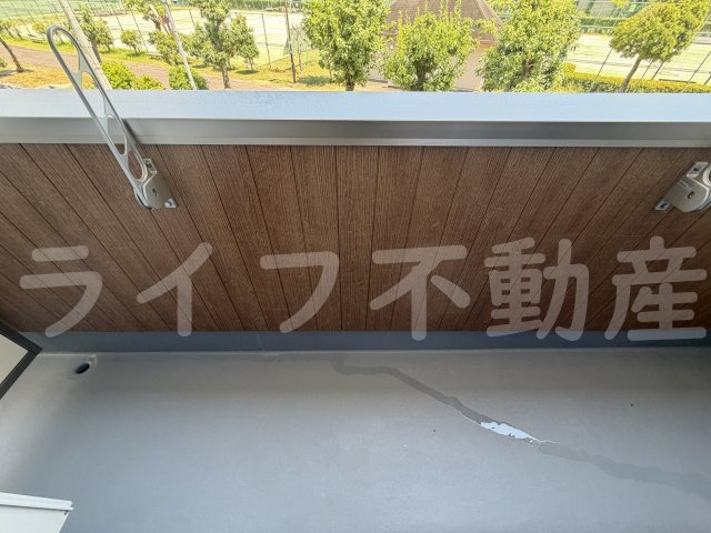 フジパレス吉田ノースのバルコニー