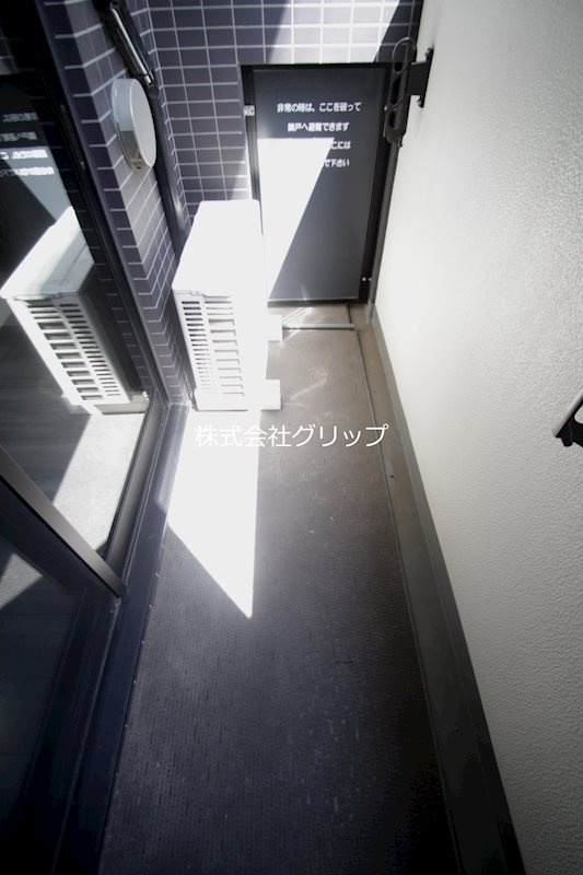 Le'aMARKS東白楽のバルコニー