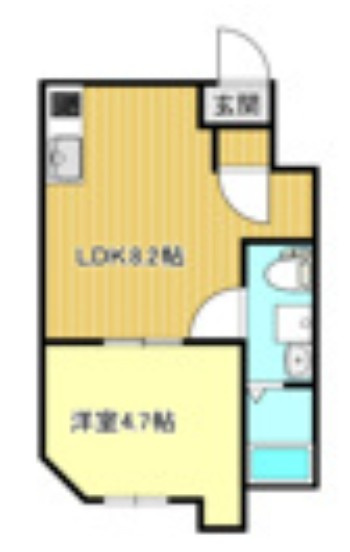 リベルテ村上の間取り