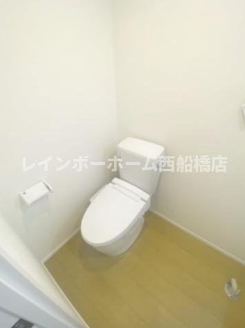 リベルテ村上のトイレ