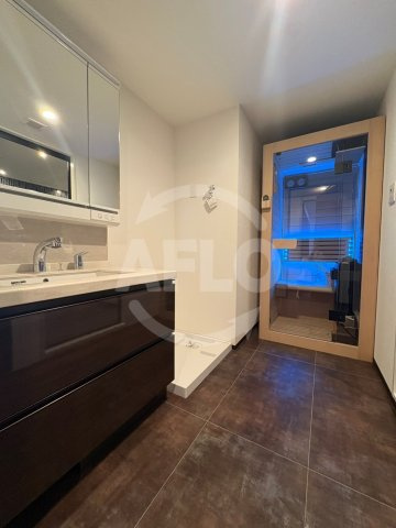 プレジオ北浜　中大江小学校区の洗面所|プレジオ北浜　洗面所
