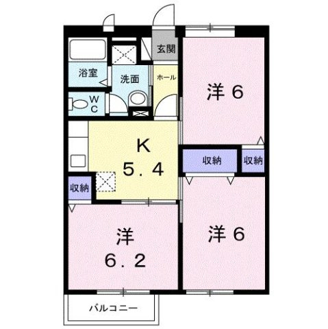 【間取り】 | タウニィ２１　Ⅱ