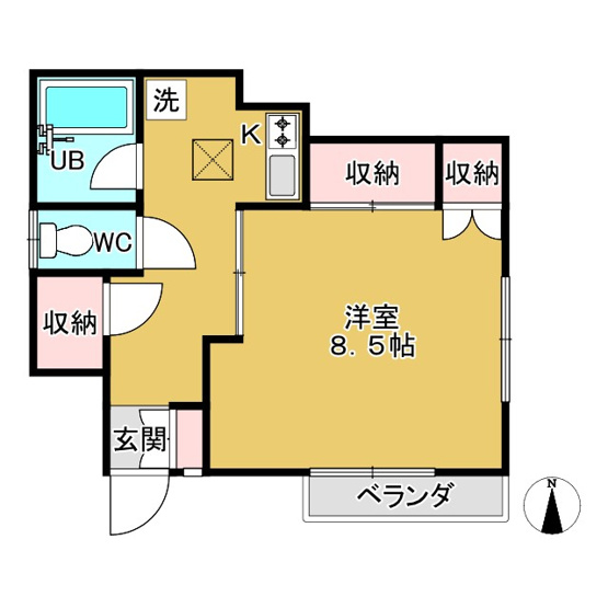 【間取り】 | グリーンコーポ