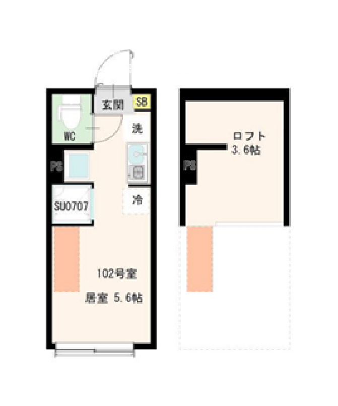 オブシディアンの間取り