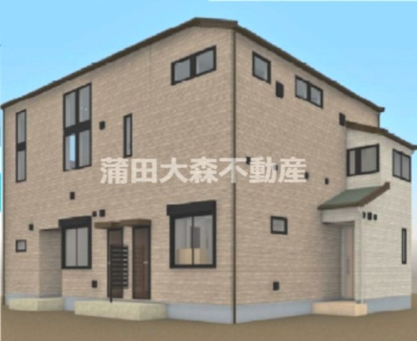 Breeze Veil（ブリーズ　ヴェール）の外観|2026年9月築　木造地上3階建て総戸数3戸　東京都大田区蒲田本町2丁目　
JR京浜東北線蒲田駅徒歩11分、京浜急行本線京急蒲田駅徒歩10分、雑色駅徒歩13分の立地がポイント！