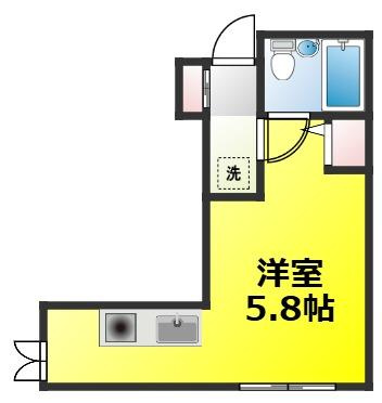 ハイツKTAの間取り