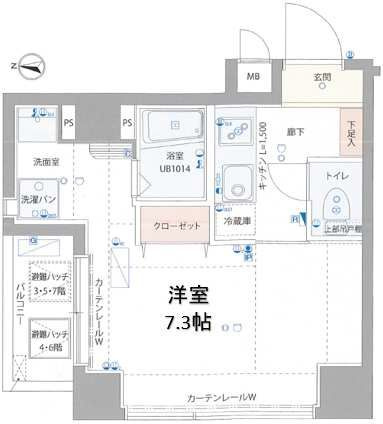 GROWS本所吾妻橋の間取り