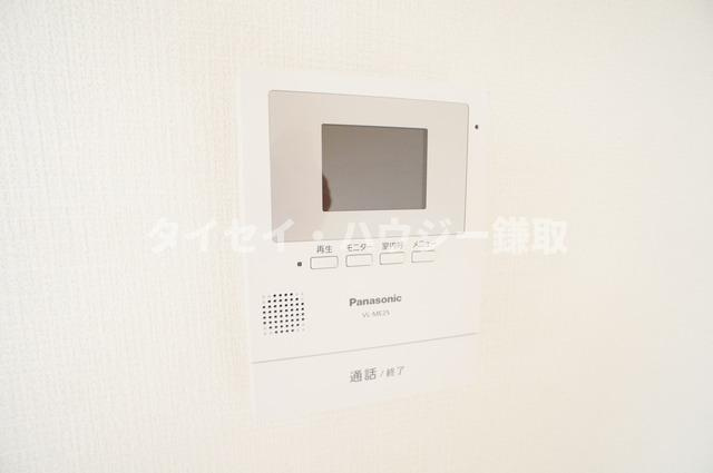 オーシャンビュー参番館のセキュリティ|安心のＴＶモニターホン付いてます♪