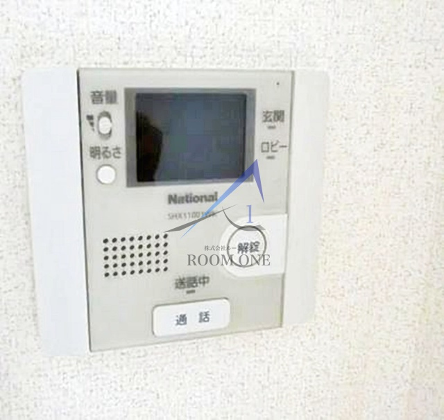 パーシモンみやの設備|モニター付きインターホンです。
