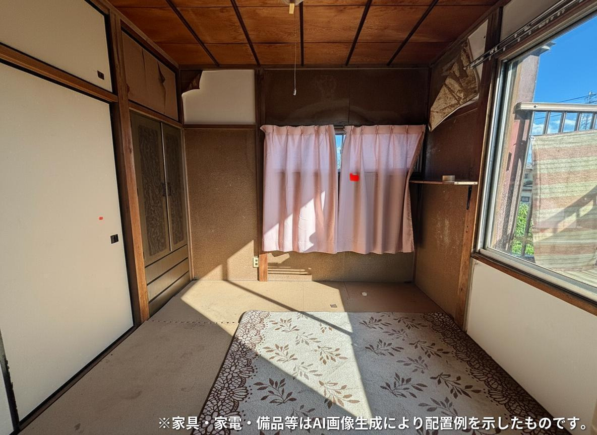八街市八街ほ　車庫付き中古戸建の洋室